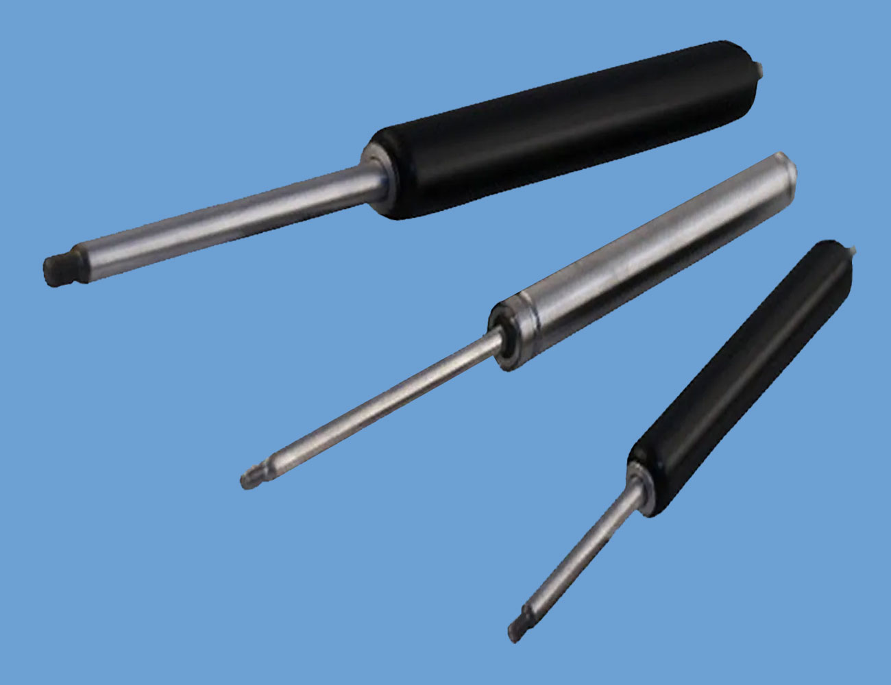 Vérins à gaz et accessoires