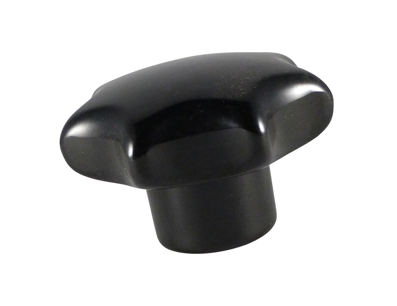 Bouton étoile en bakélite DIN 6336 avec filetage femelle