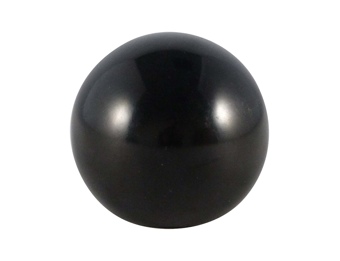 Bouton boule en bakélite DIN 319 avec filetage femelle