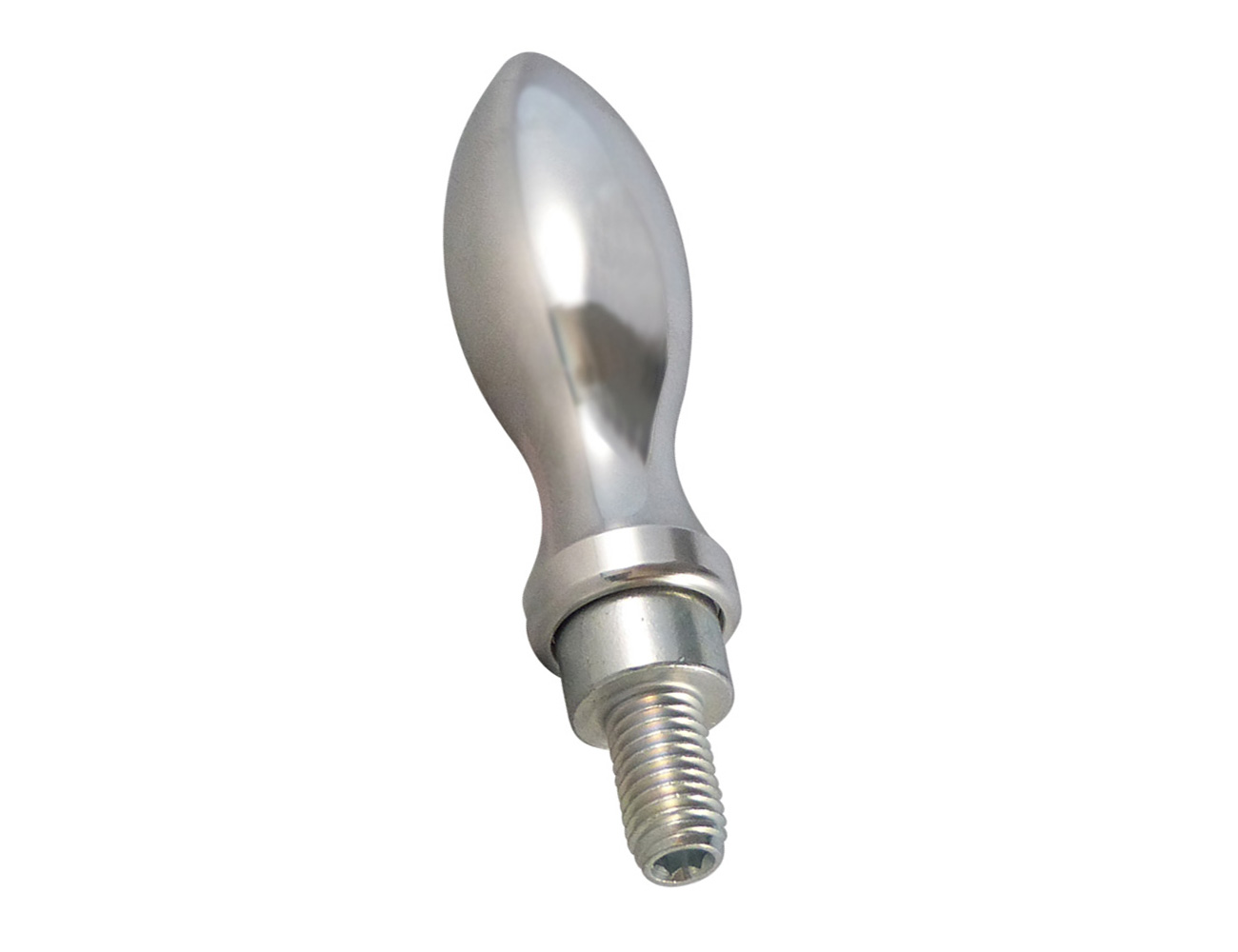 Poignée tournante aluminium DIN 98