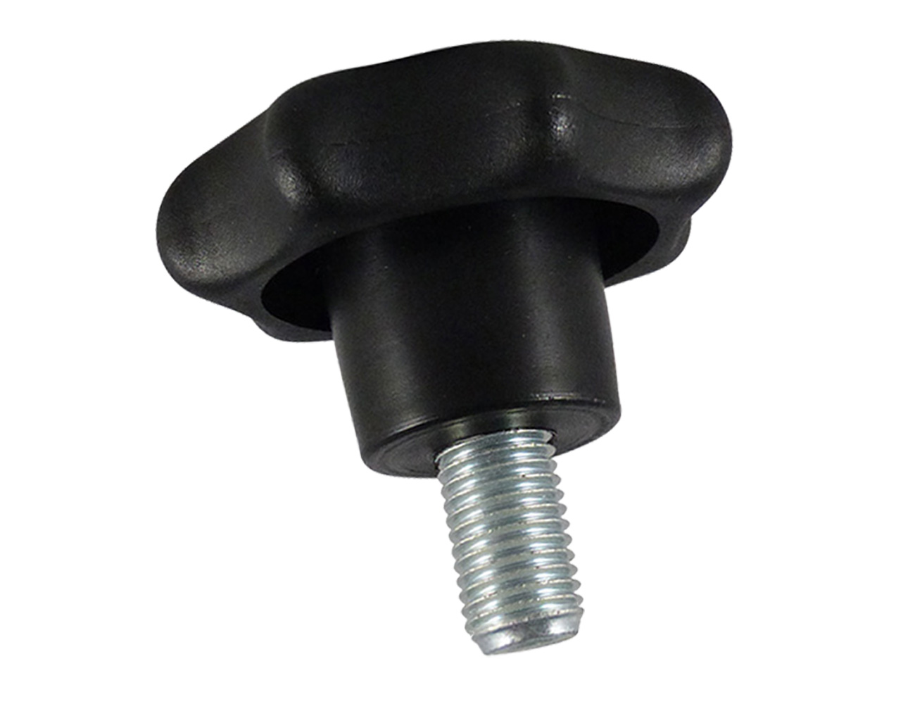 Bouton étoile PP - DIN 6336 - filetage mâle