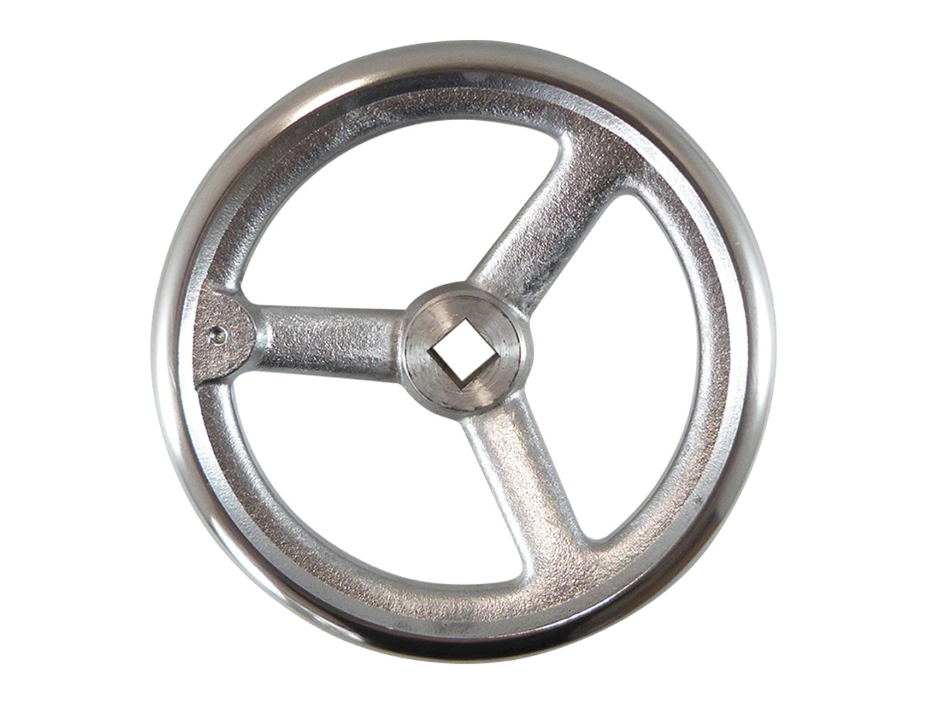 Volants manuels à rayons en aluminium DIN 951