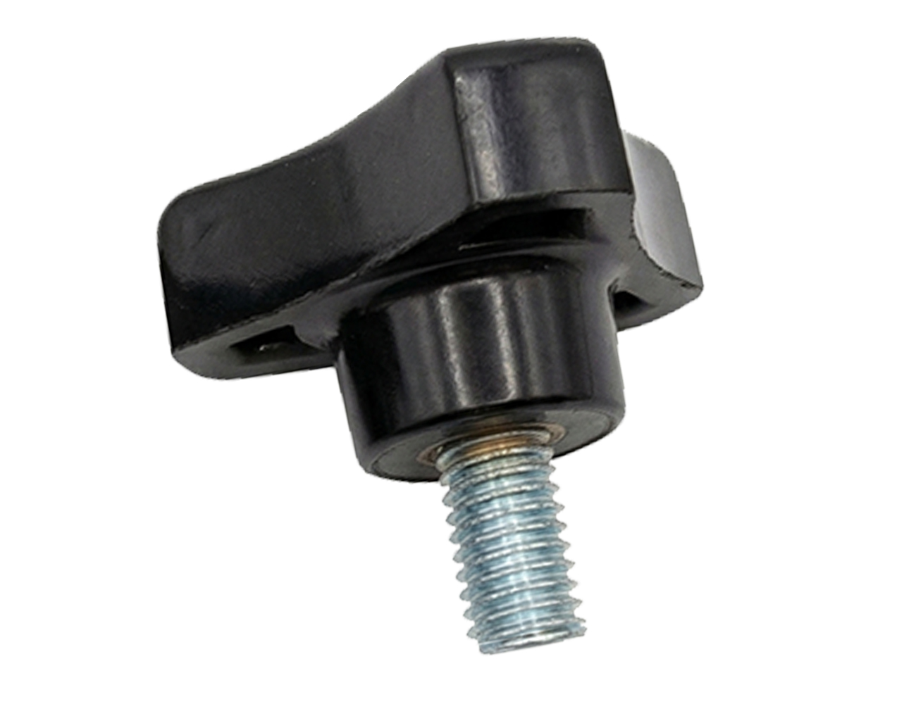Bouton étoile triangulaires - PF bakélite - filetage male