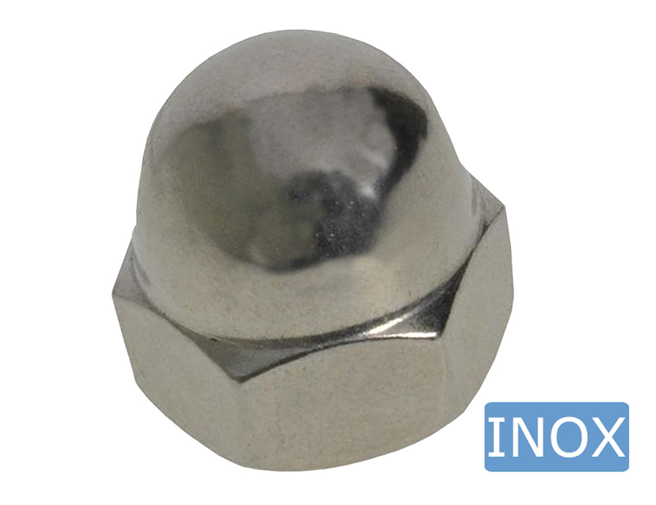 Écrou borgne DIN 1587 - inox A2