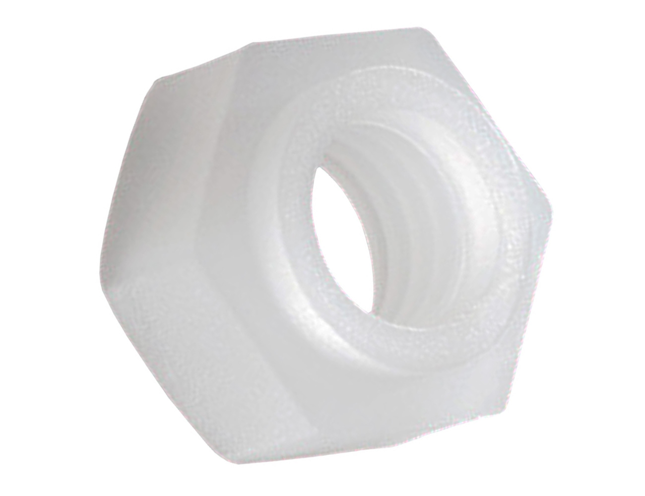Écrou de blocage hexagonal - plastique