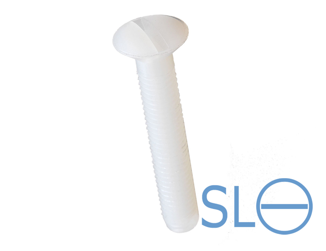 Vis fraisée bombée fendue - DIN 964 - plastique