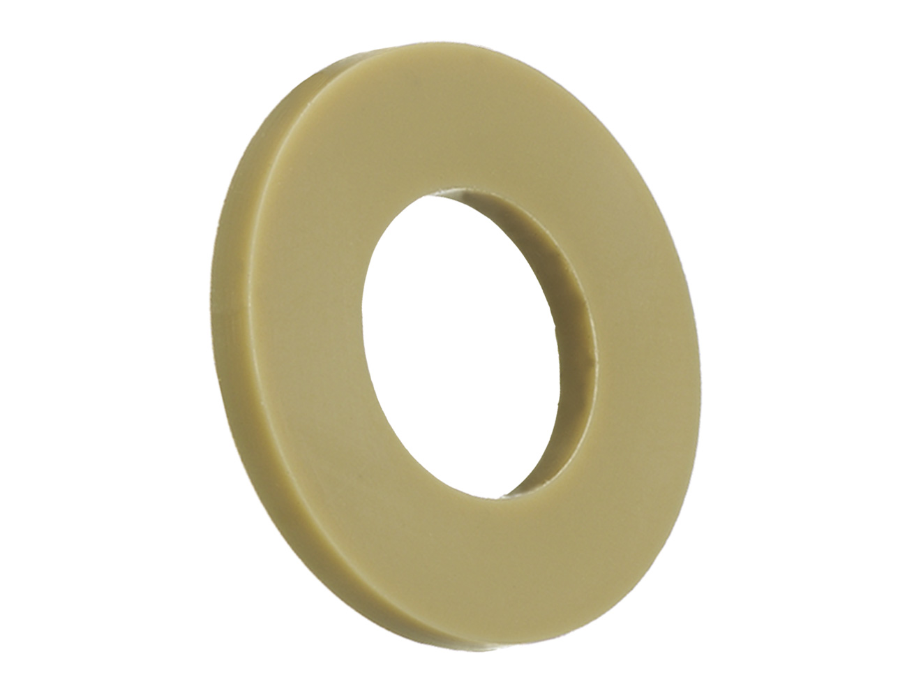 Rondelle plate PEEK Ø9.0x0.6mm - perçage Ø4.3mm - DIN125 - M4 - Brun