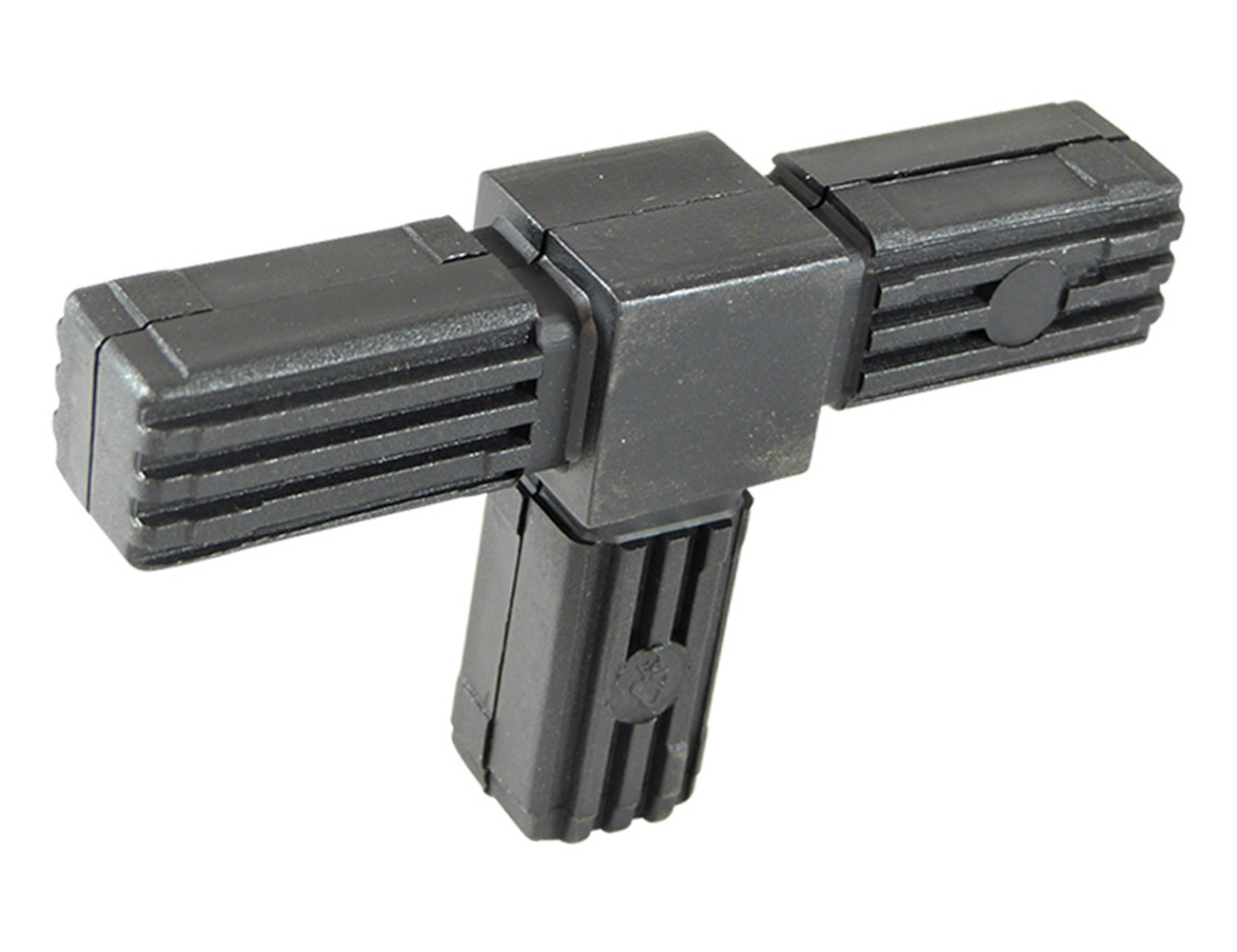 Raccords de tube carrés en PA deux parties 2D3 en T