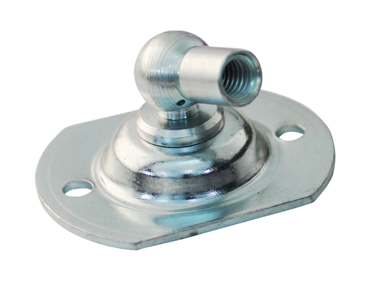 Plaque de fixation avec rotule