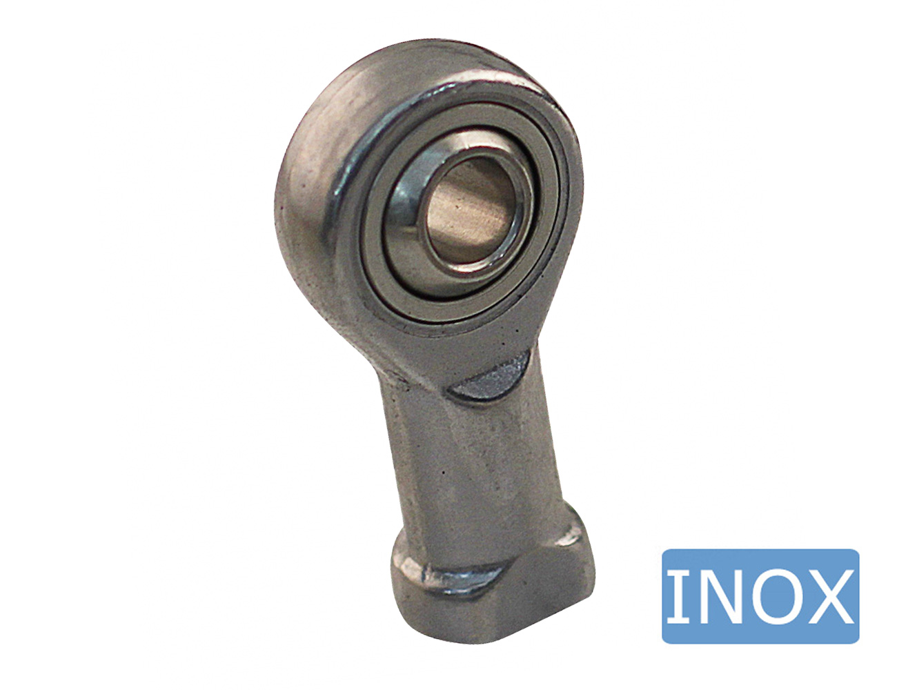 Embout articulé auto-alignant - taraudé - inox