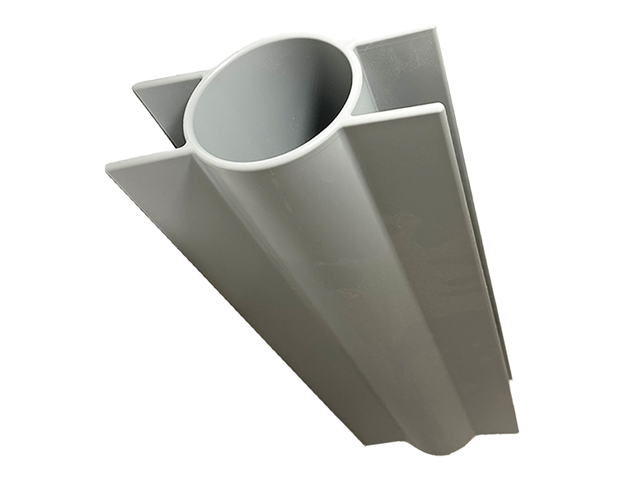 Support pour plaque de béton - poteau rond