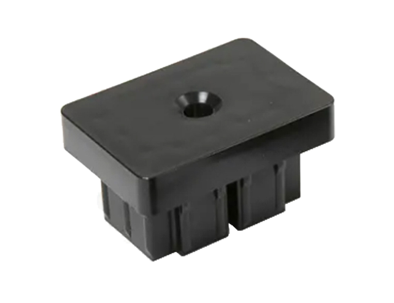 Connecteur aveugle pour clôture à barreaux