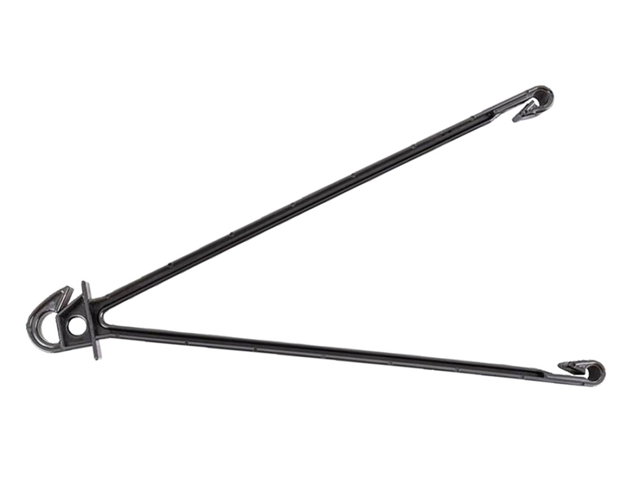 Isolateur déporté pour panneaux rigides et clôture fil