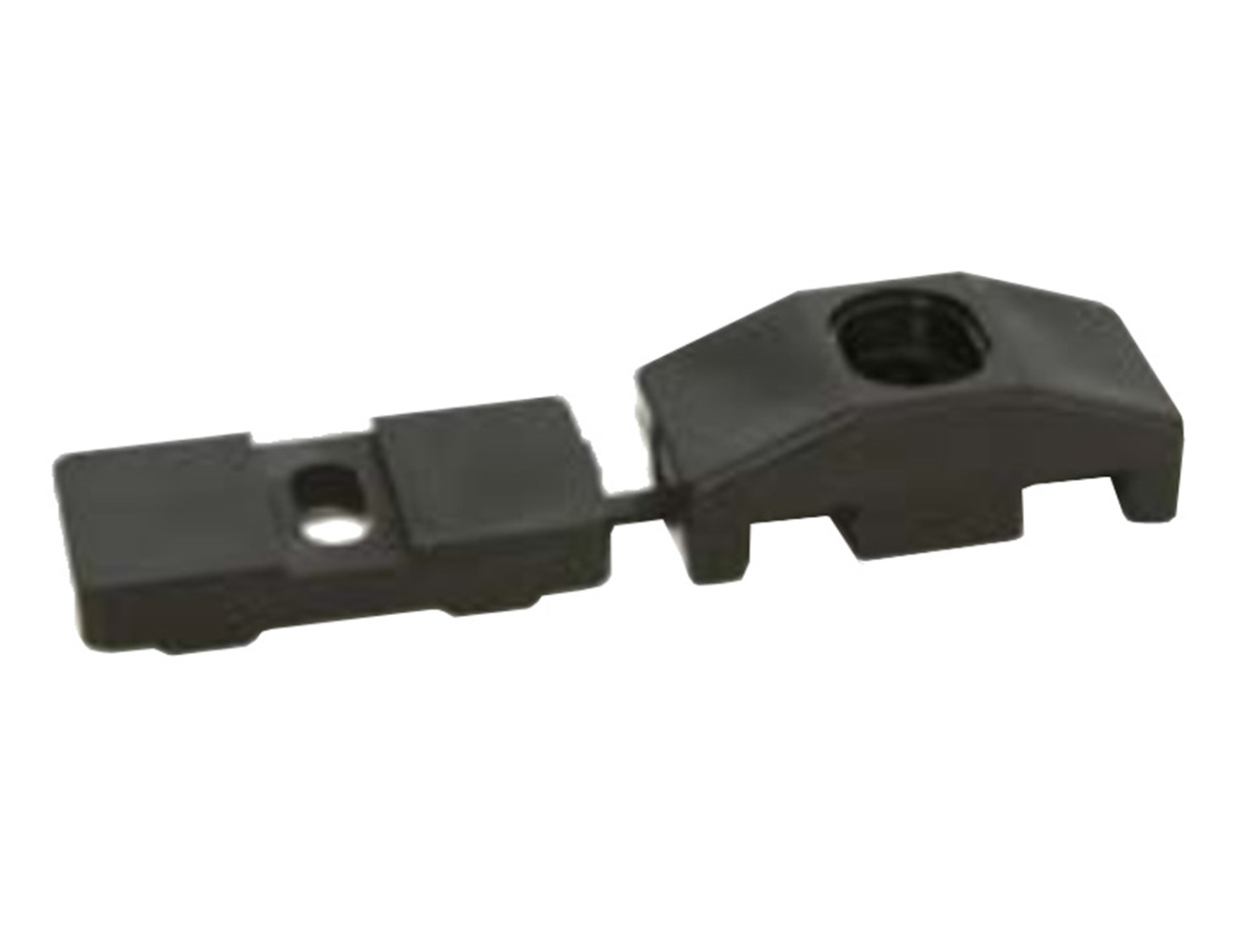 Clips pour panneaux rigides avec plaque