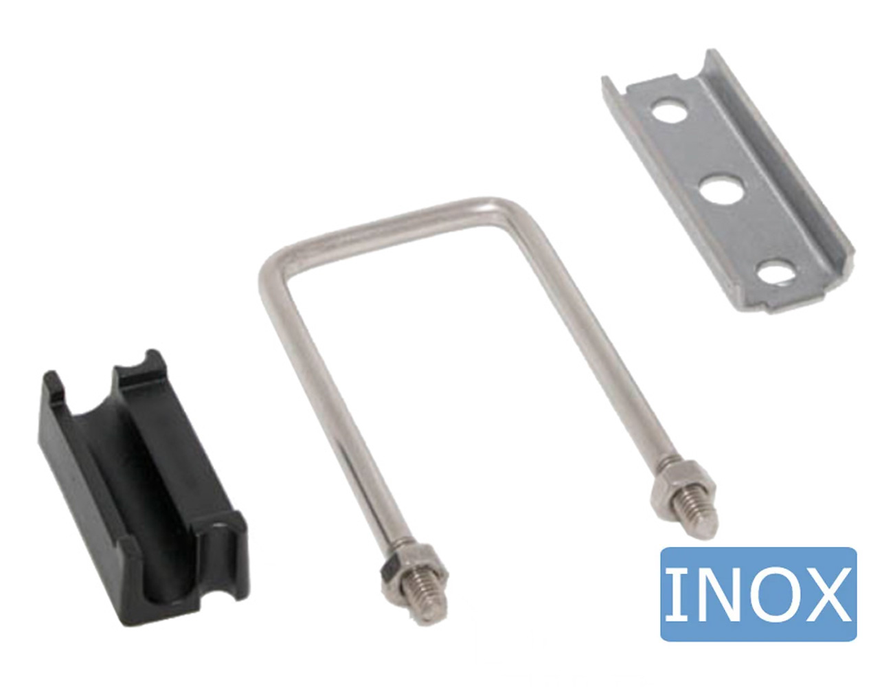 Boulon en U inox pour panneaux rigides - 1