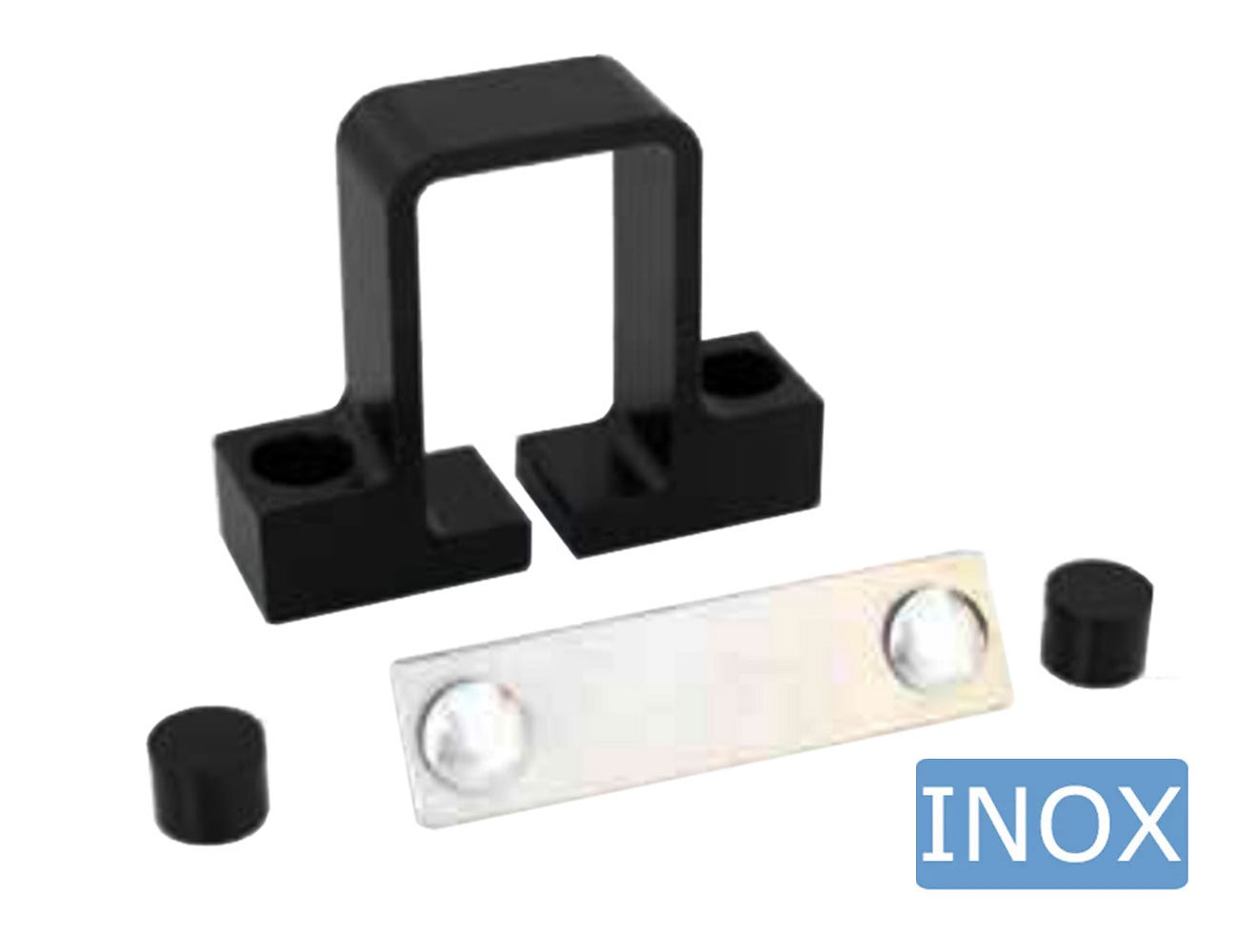 Collier plastique avec fermeture inox - 2