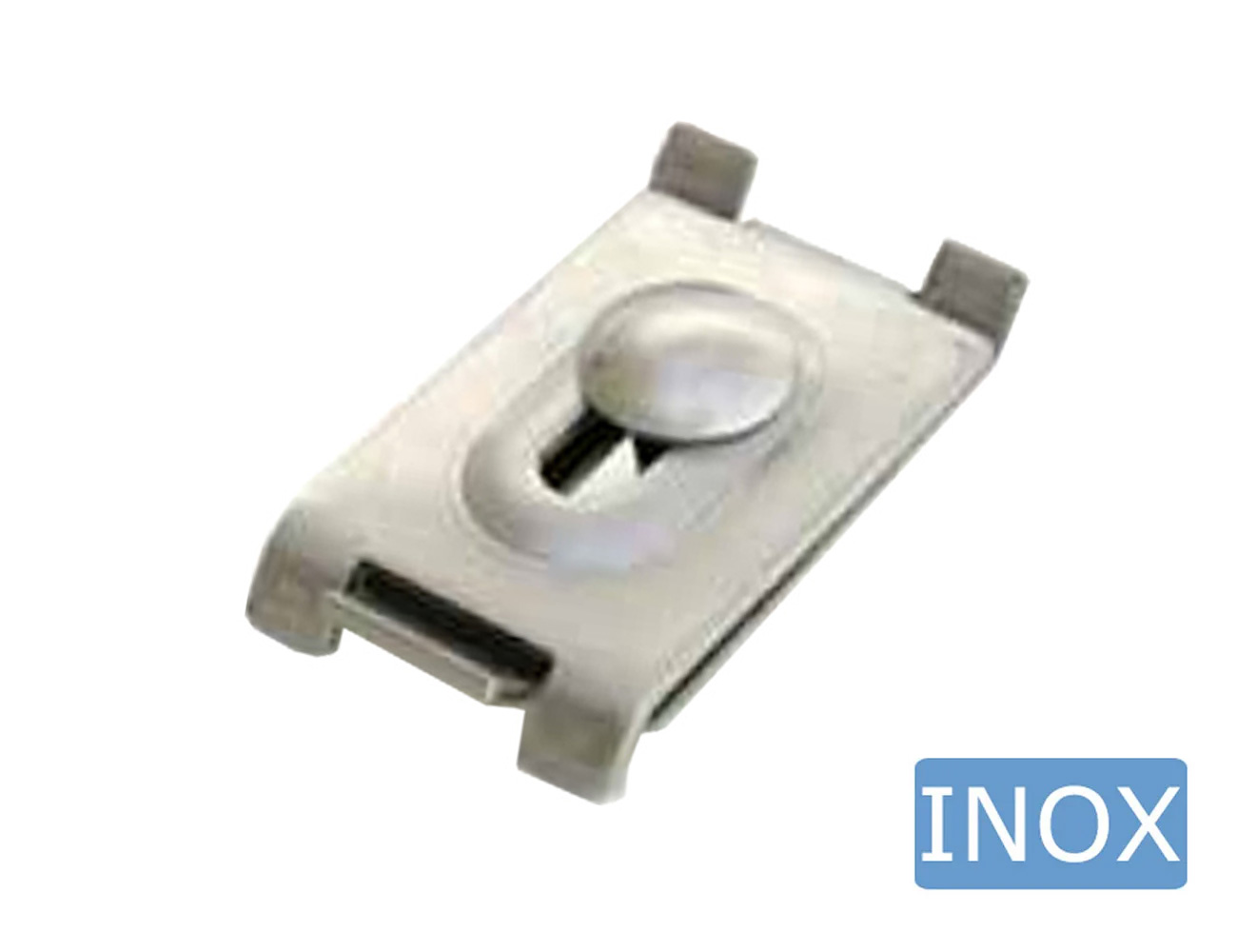 Connecteur d'angle pour panneaux rigides - inox