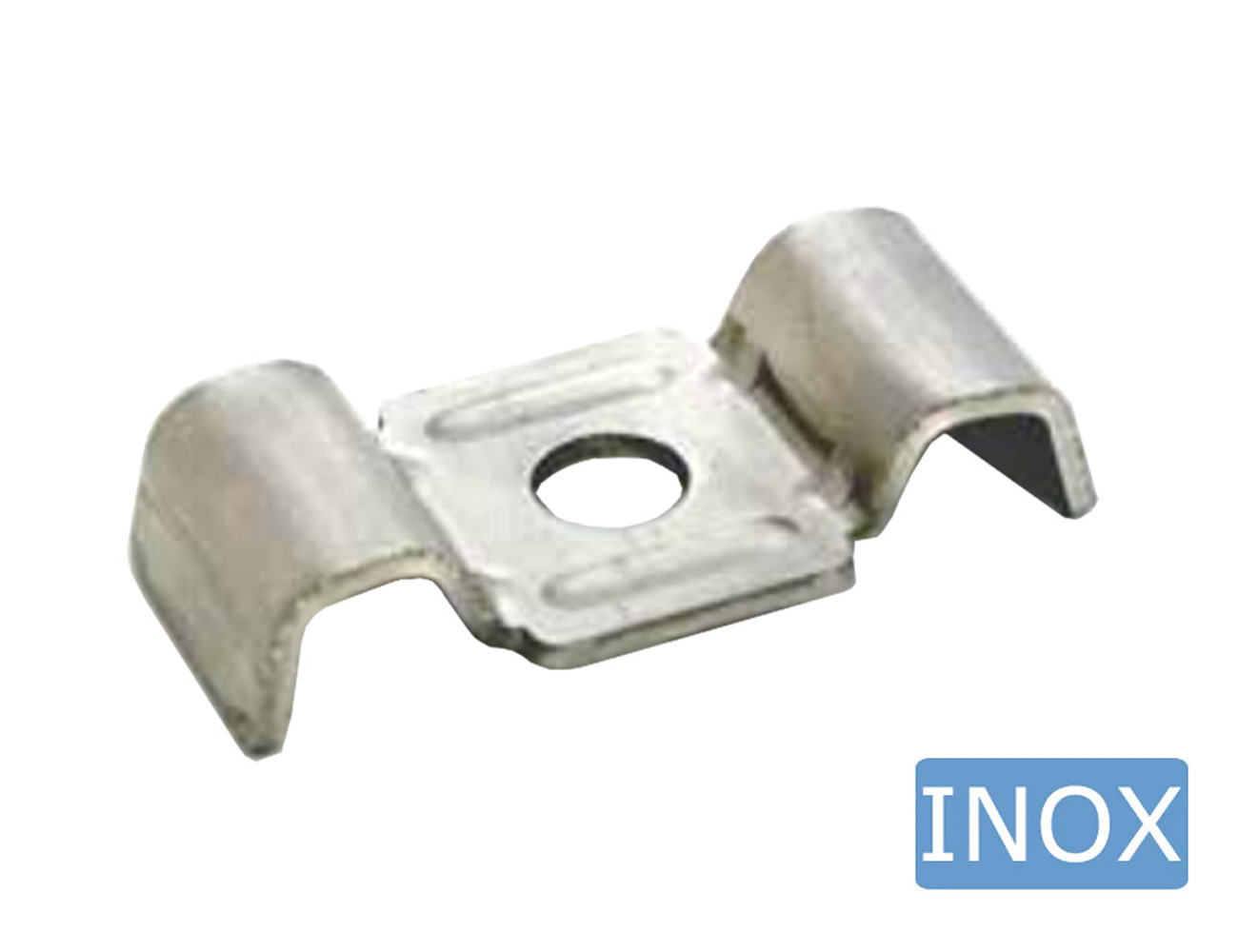 Plaque papillon - inox