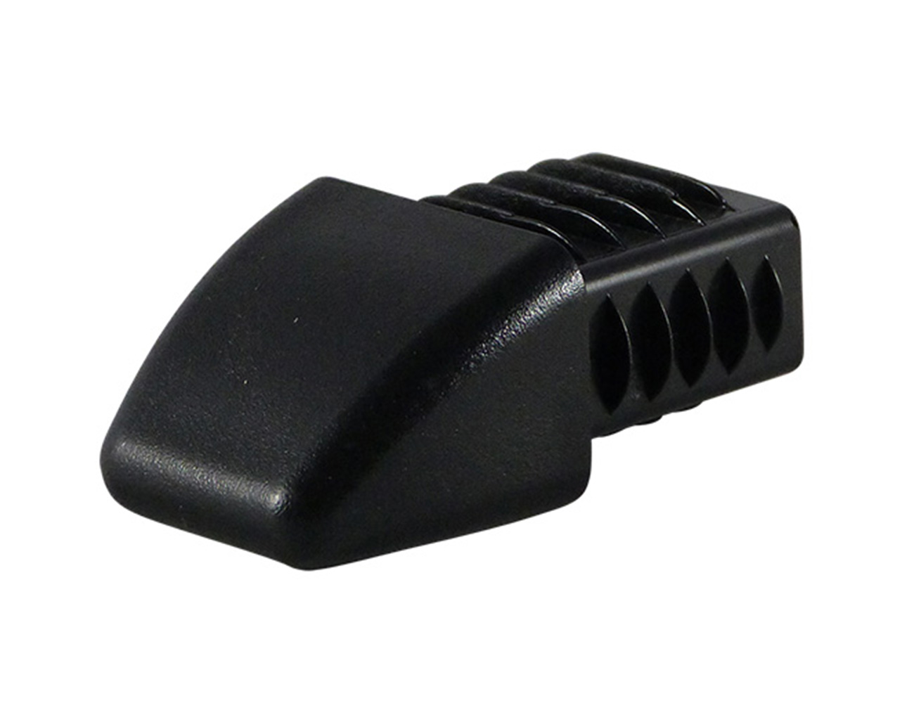 Embouts de finition inclinés en forme d'orteil pour tubes rectangulaires