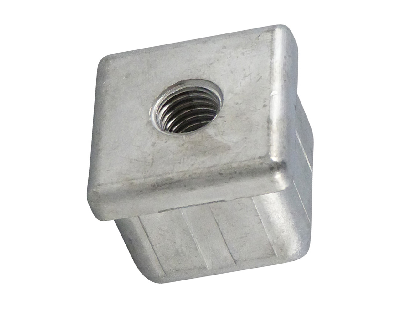 Embouts à insérer en zinc moulé - carré