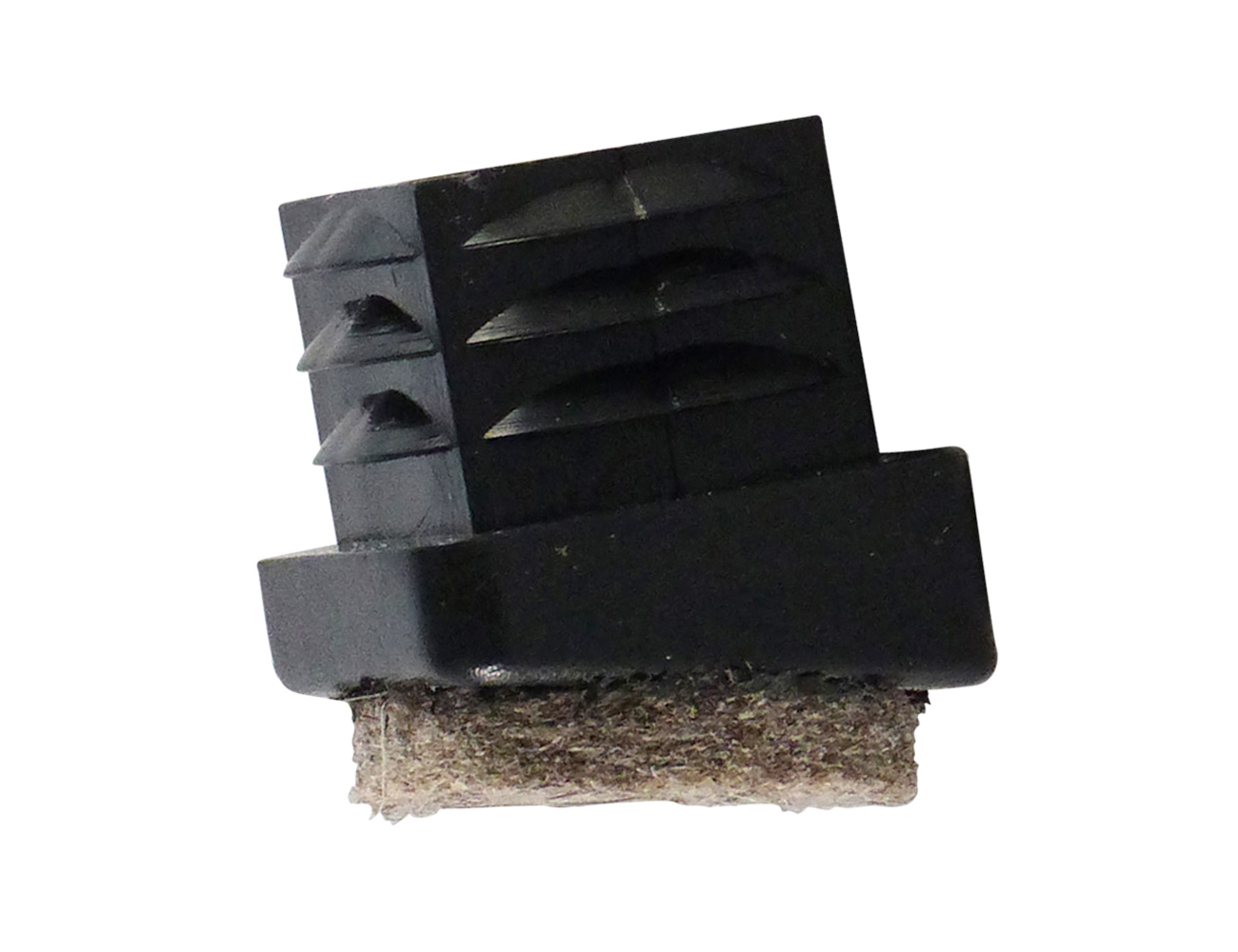 Embouts carrés à insérer - base inclinée avec feutre