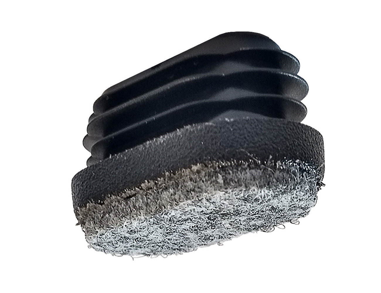 Embouts plat ovale avec feutre