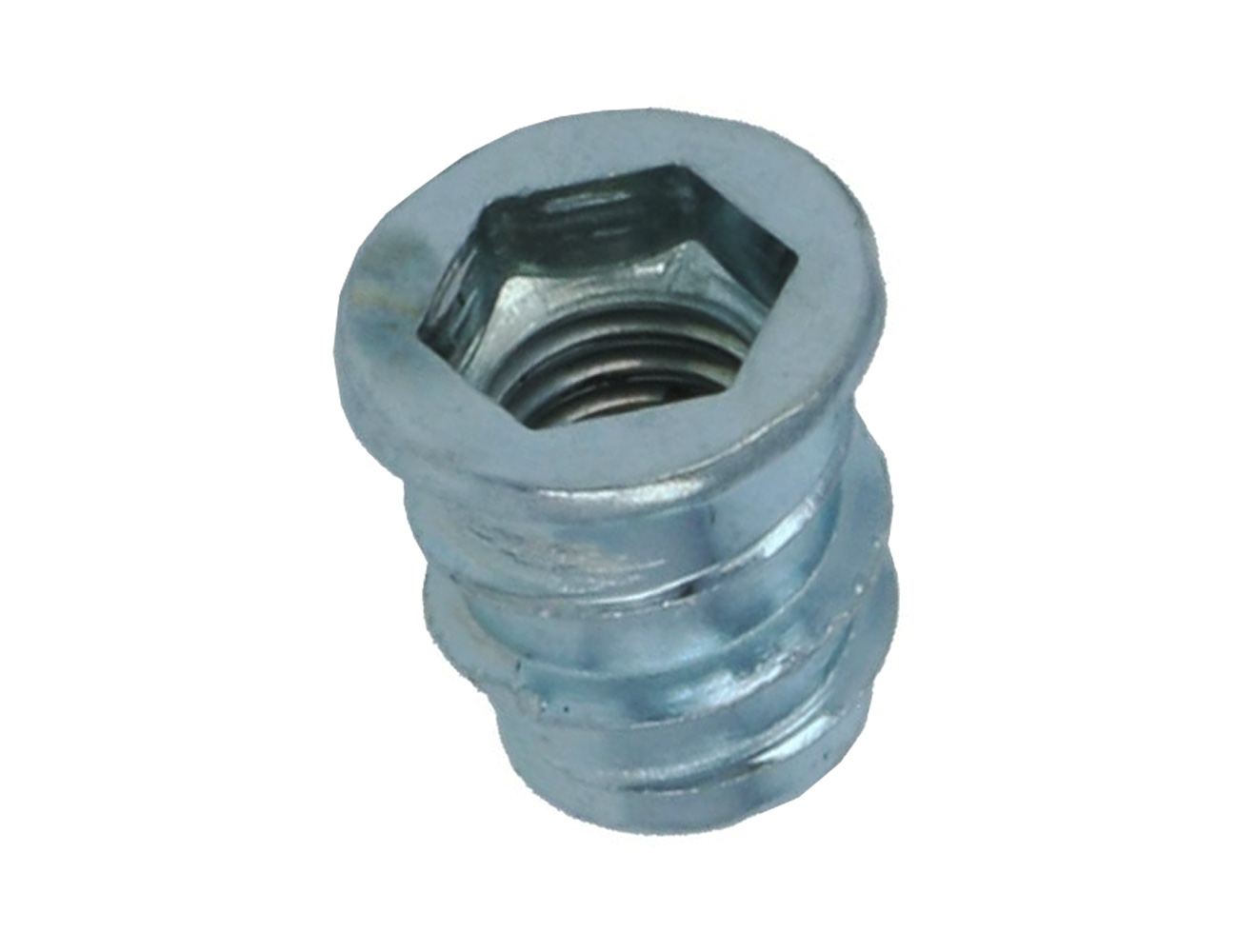Insert avec filetage "Rampa" avec collerette - six pans creux