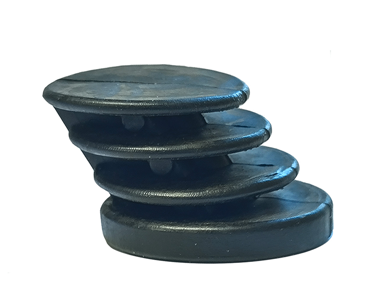 Embouts de tubes ronds inclinés à 30°