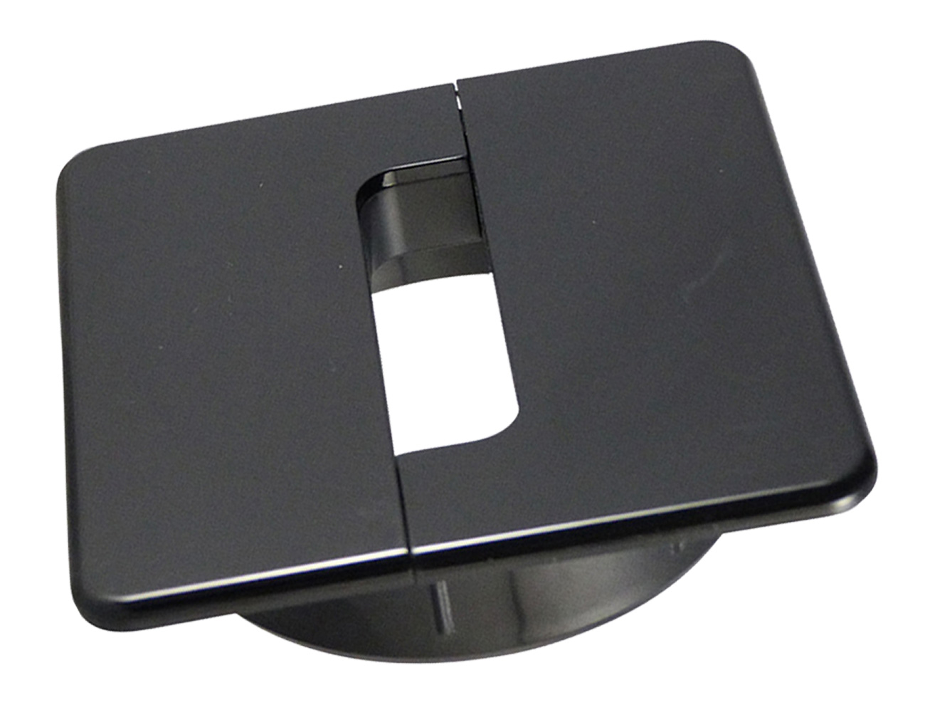 Passe-câble carré en ABS en trois parties