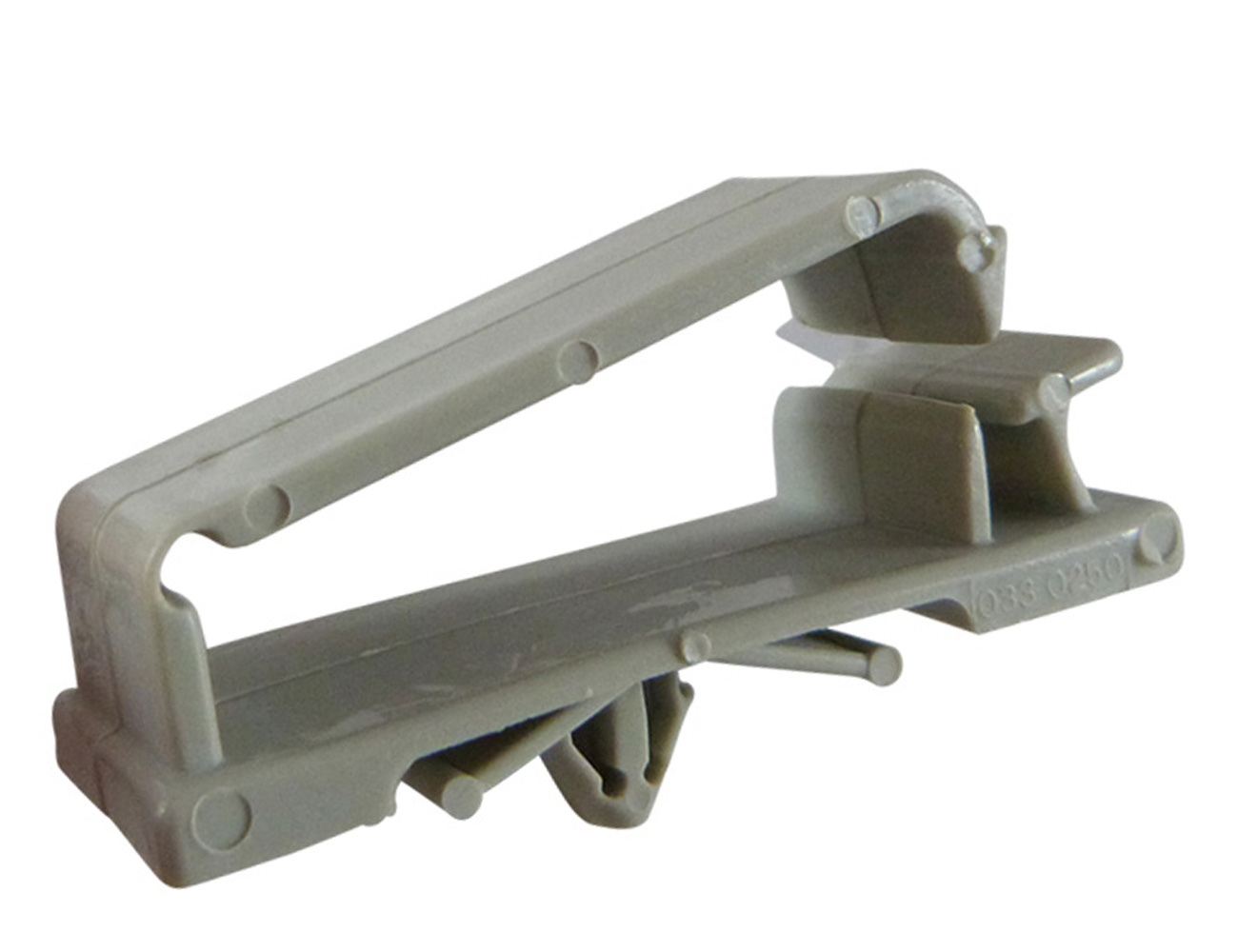 Clip pour câble plat horizontal