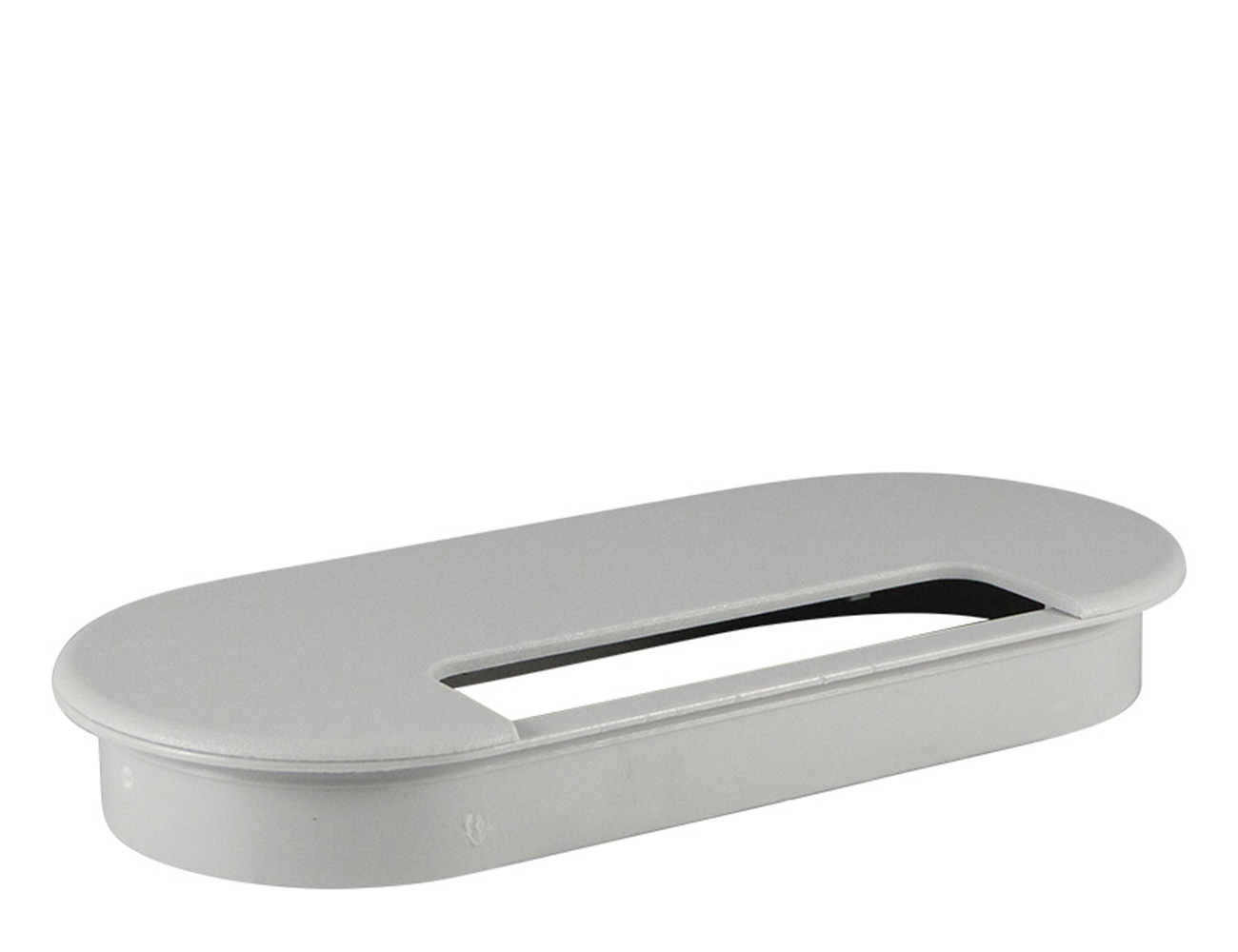 Passe-câble ABS - 3 pièces - ovale