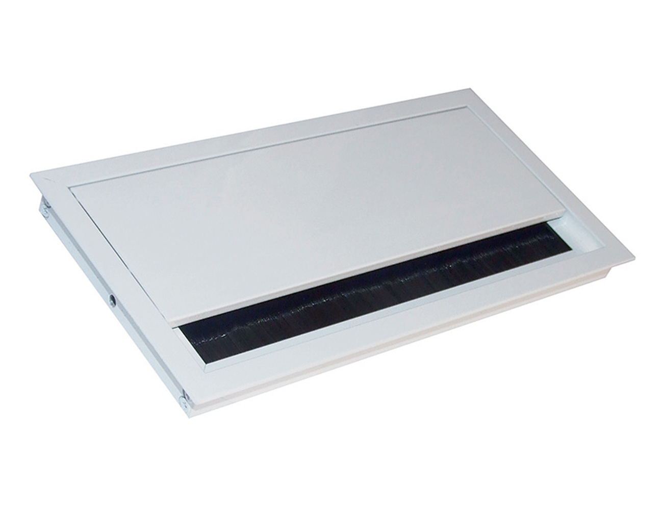 Passe-câble aluminium - softclose - carré / rectangulaire