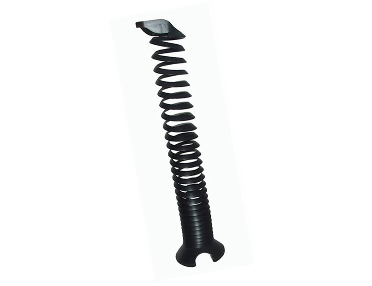 Spirale passe-câble verticale avec socle et fixation