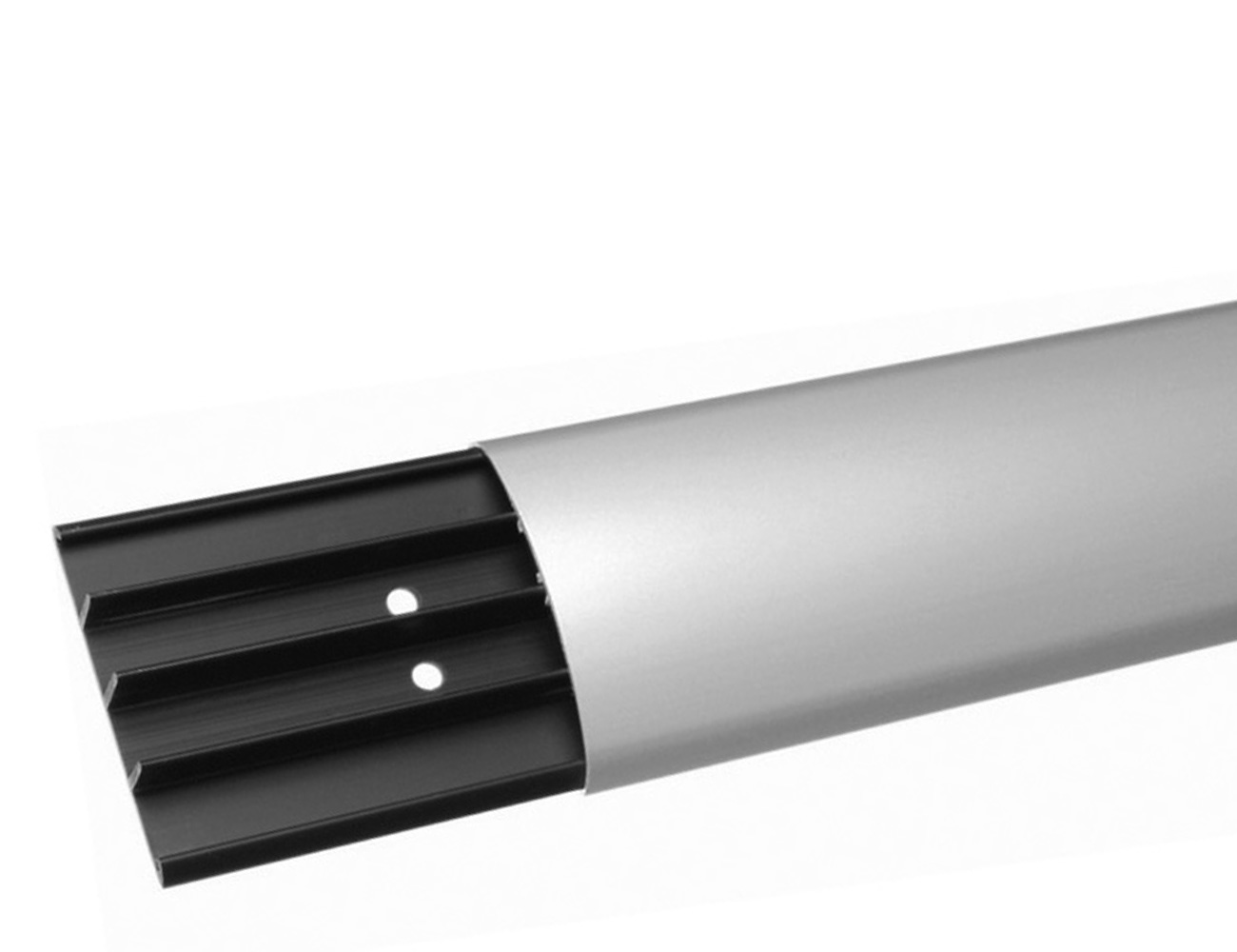 Goulotte de sol - plastique / aluminium