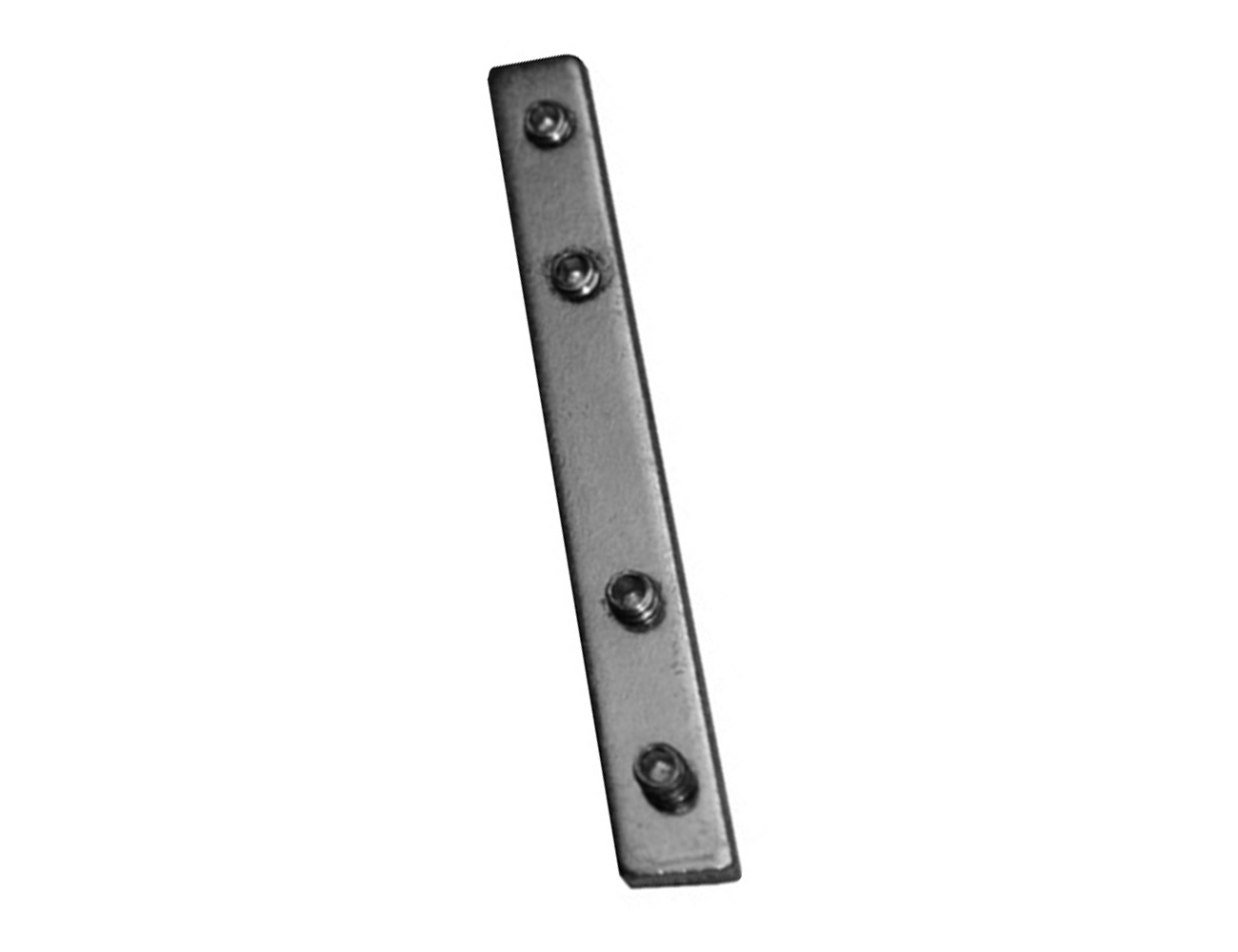 Goulotte de sol - aluminium - raccords