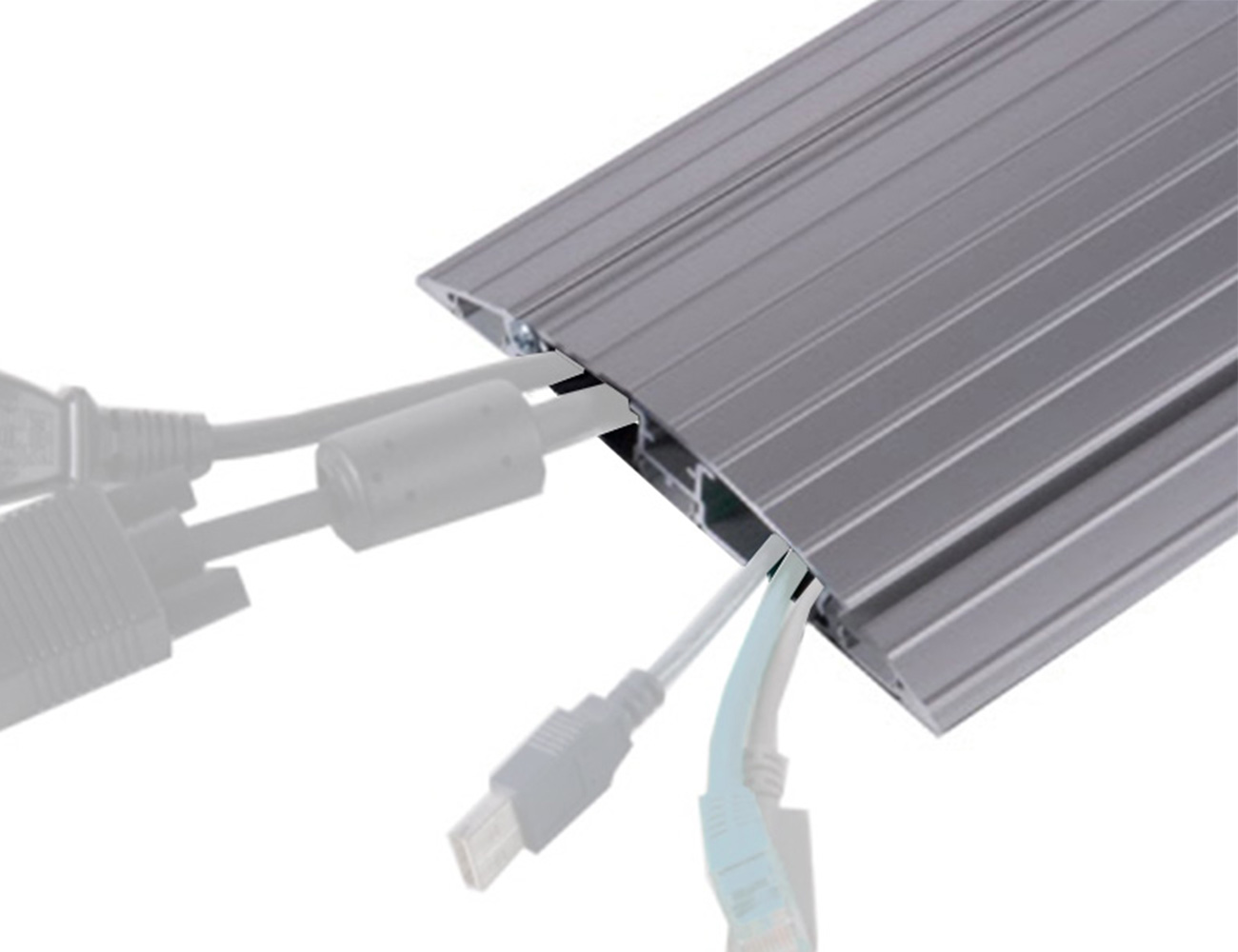 Goulotte de sol - aluminium
