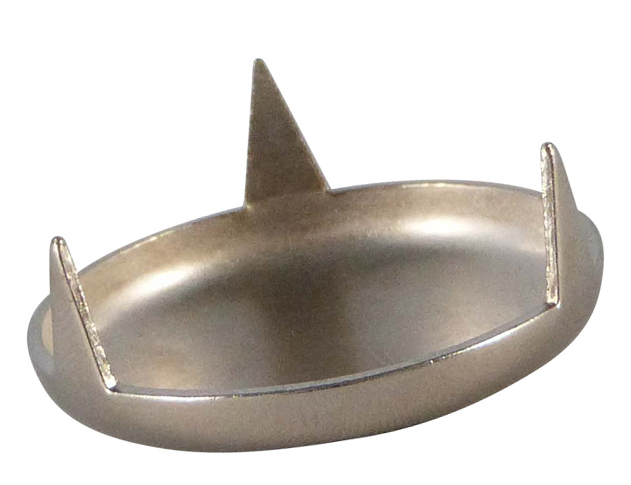 Patin de meuble métallique à trois griffes