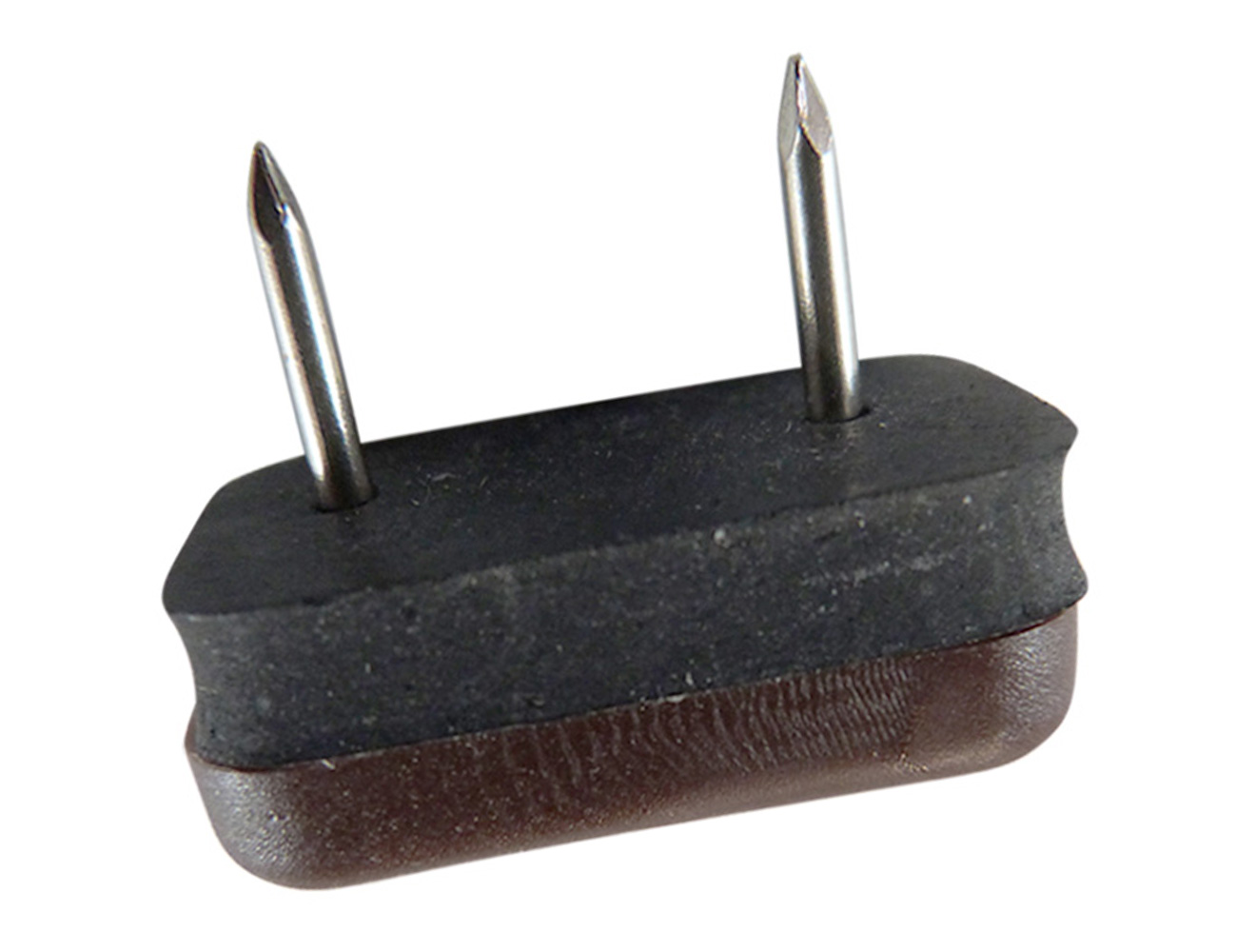 Patin à clouer plastique - rectangulaire - amortisseur de bruit