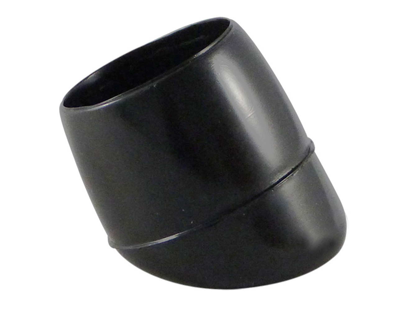 Embouts enveloppants avec base inclinée pour tubes circulaires