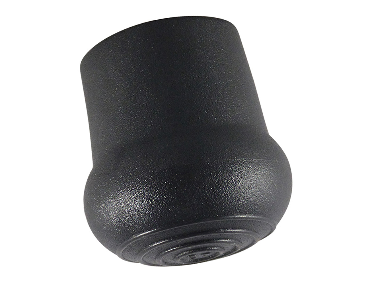 Embouts enveloppants pour tubes ronds avec base élargie bombé