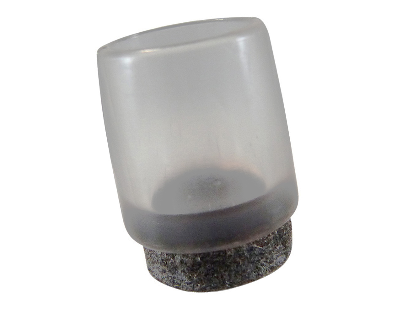 Embouts avec feutre pour tube rond