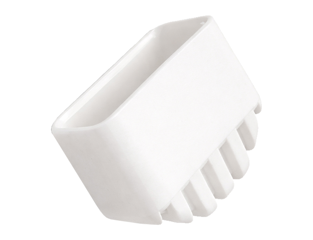 Bouchons de chaise de jardin rectangulaires - double inclinaison (0-15°) - striés