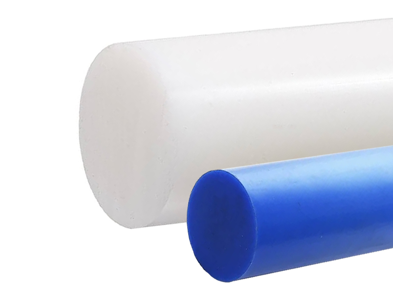 Barres pleines en plastique