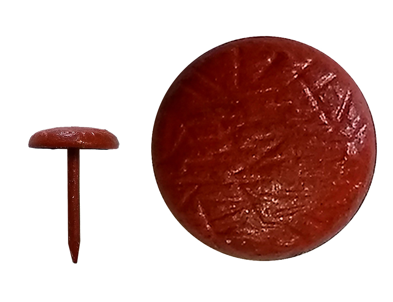 Clou décoratif imitation cuir grainé