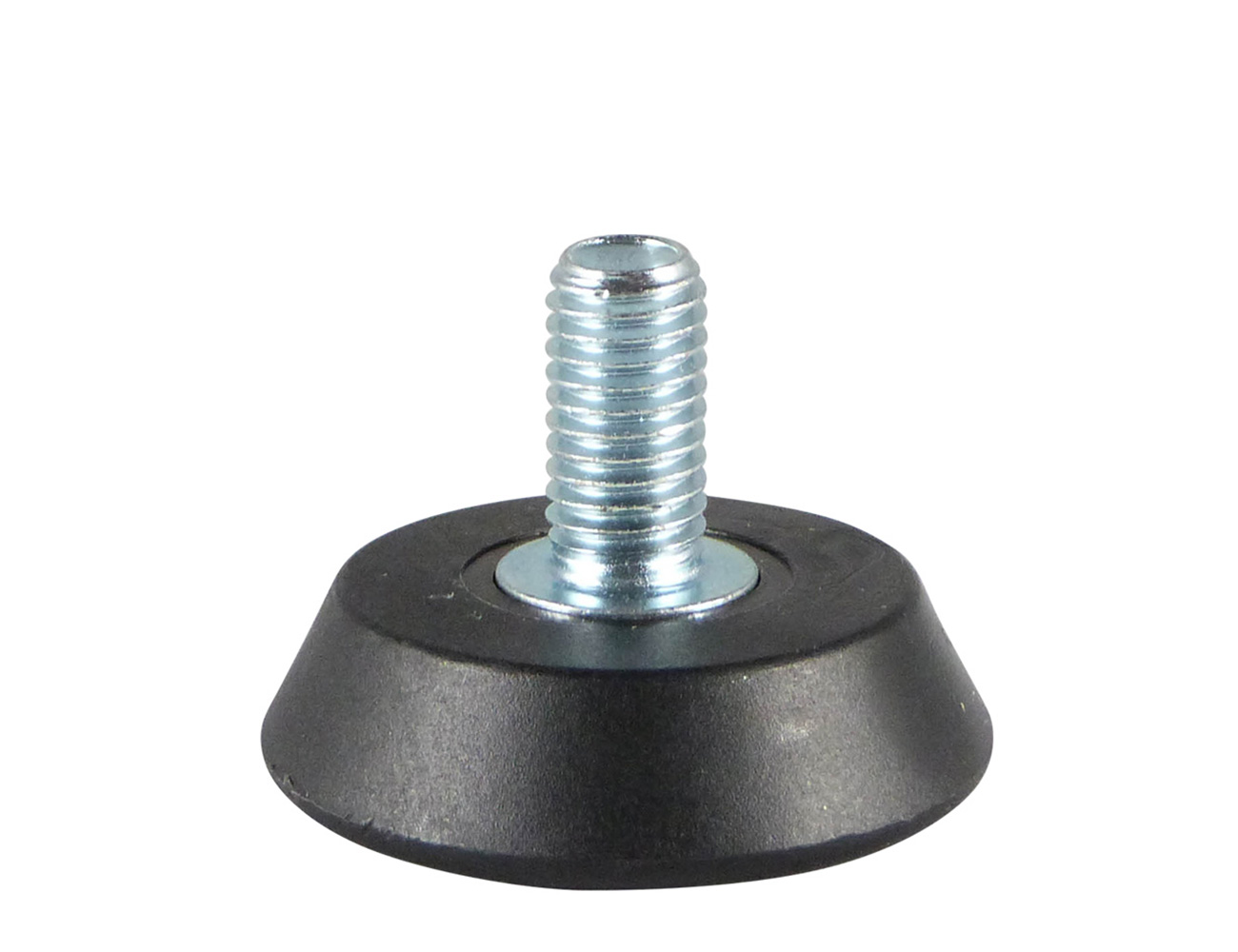 Pied réglable avec embase conique épaisse Ø30 ou Ø45mm