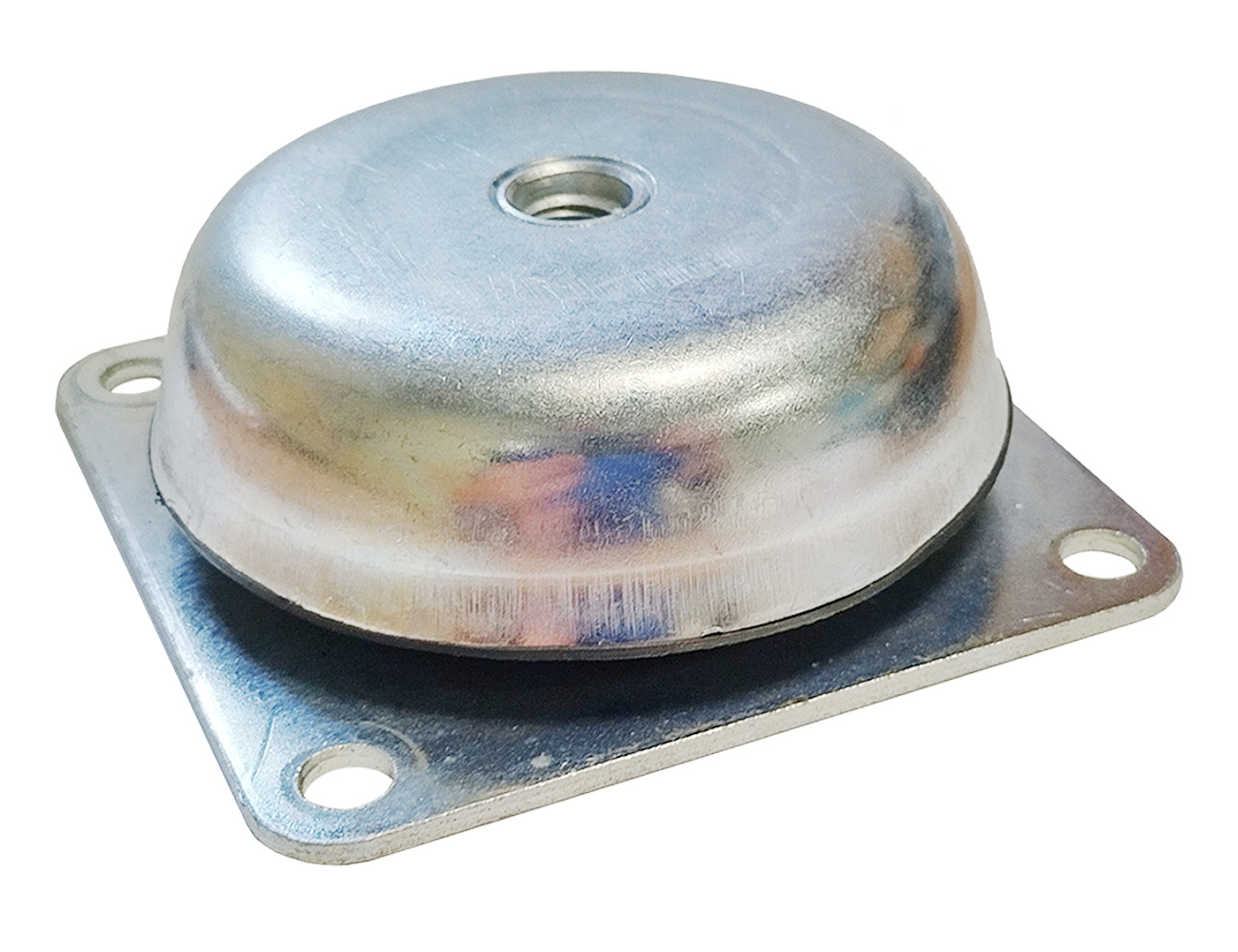 Pied machine et support moteur carré anti-vibration