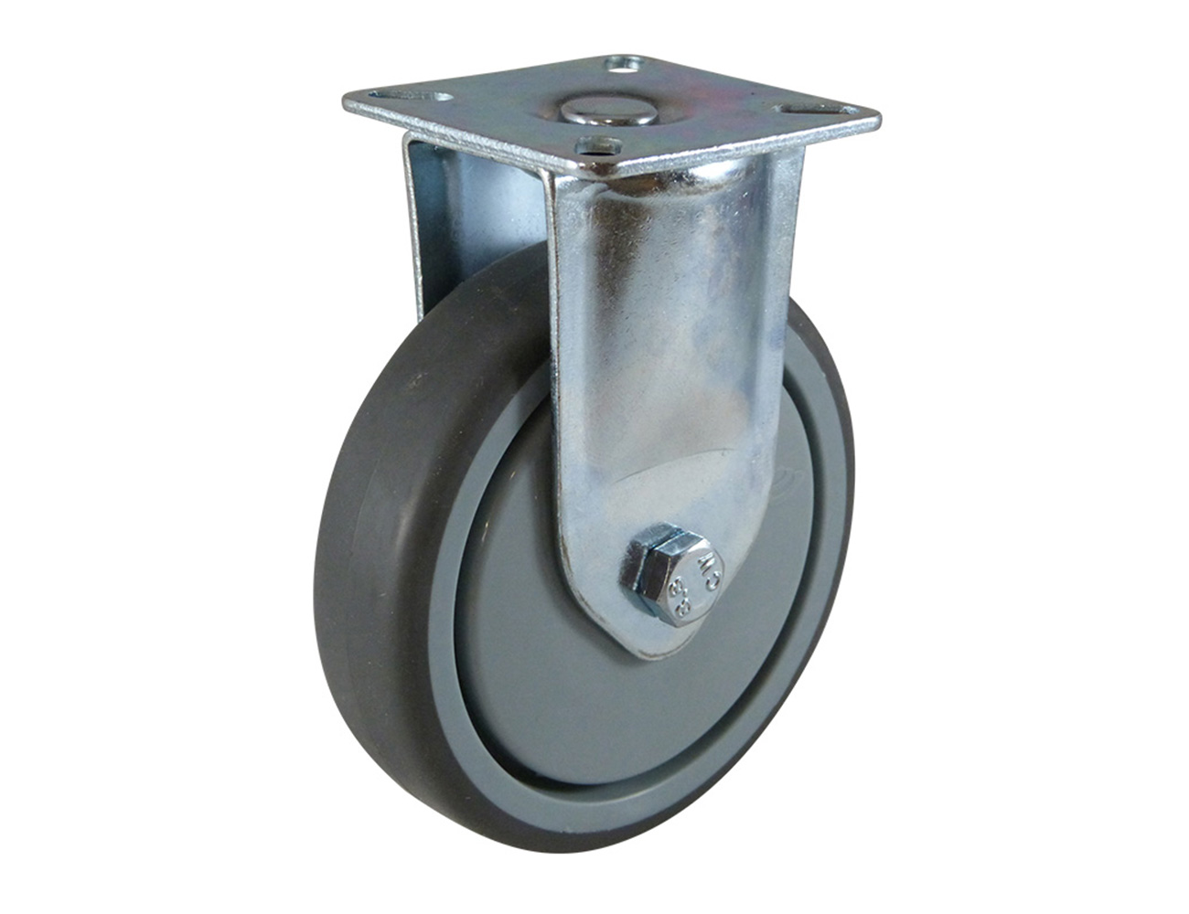 Roue fixe à platine pour appareils