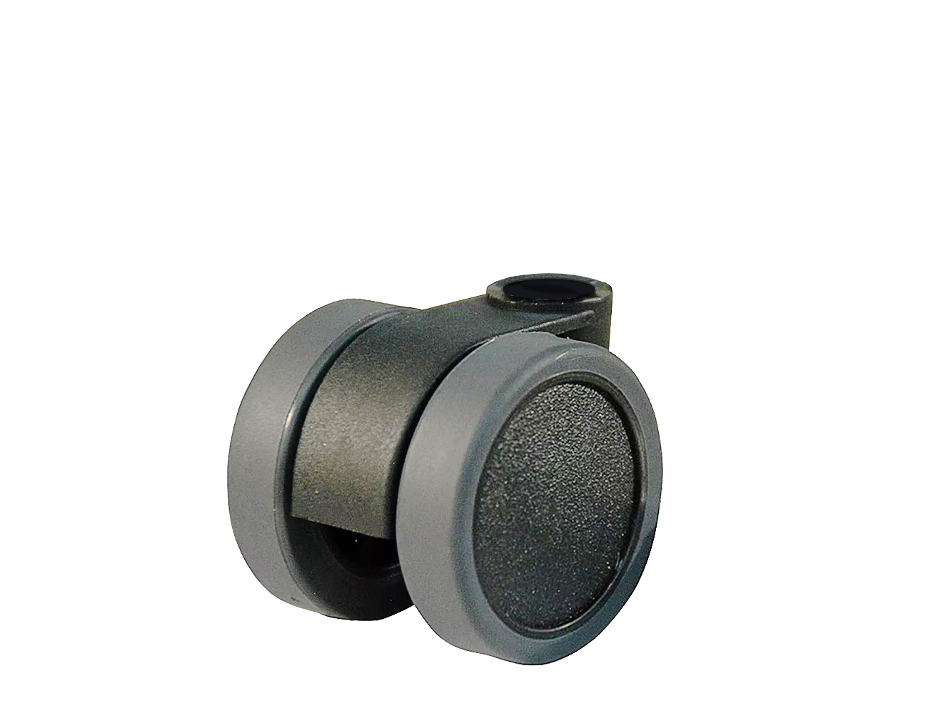 Roues de meuble Ø42mm double roue avec bandage polyuréthane
