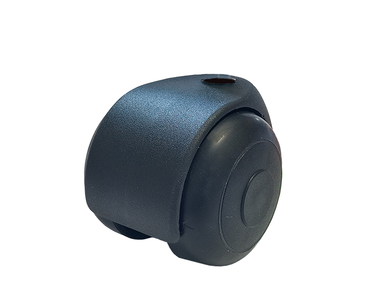 Roues de meuble Ø50mm double roue avec bandage polyuréthane