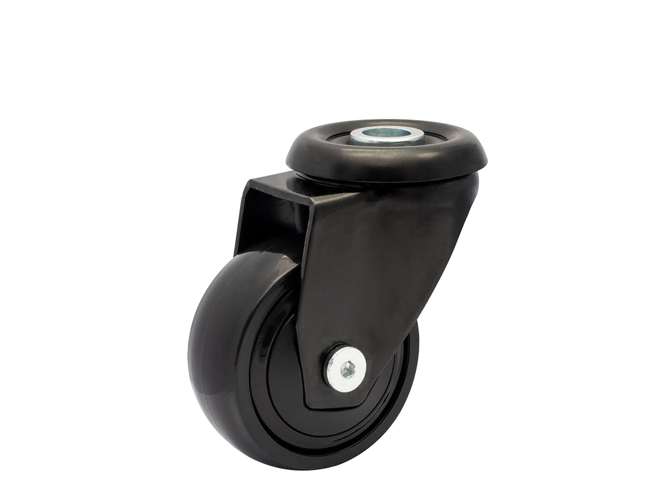 Roue pivotante design série 3C - fixation trou de boulon